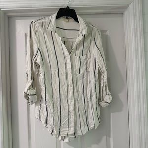 Women’s striped blouse long sleeve